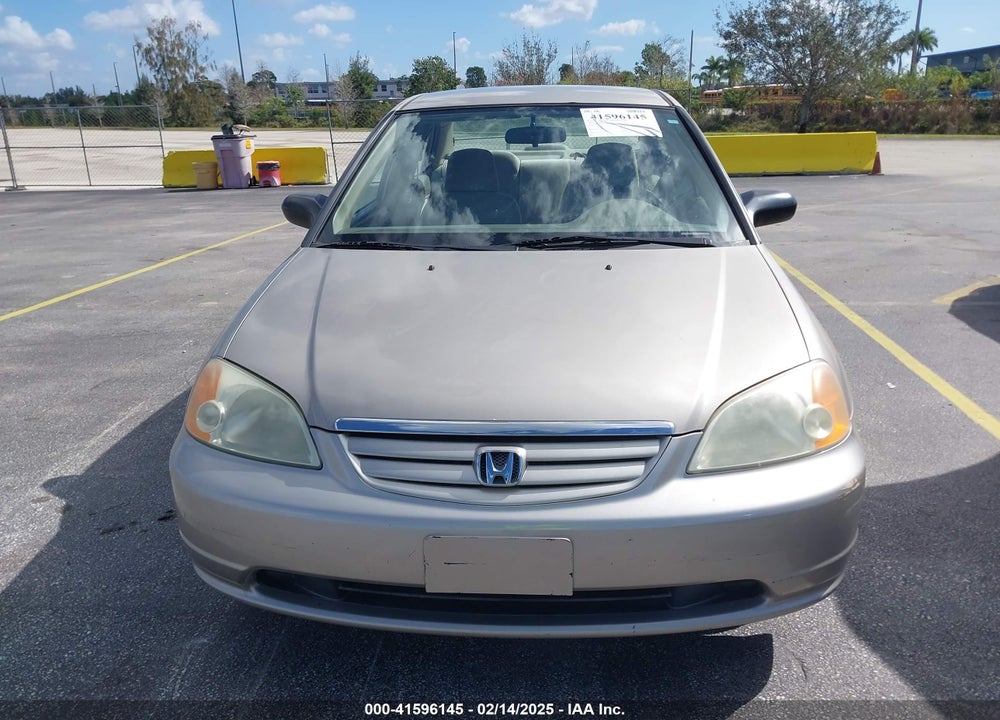 2002 HONDA CIVIC LX VIN: 2HGES16552H527184