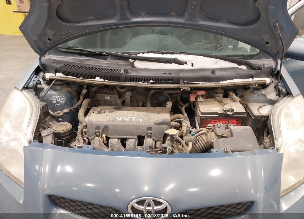 2009 TOYOTA YARIS VIN: JTDKT903395222143