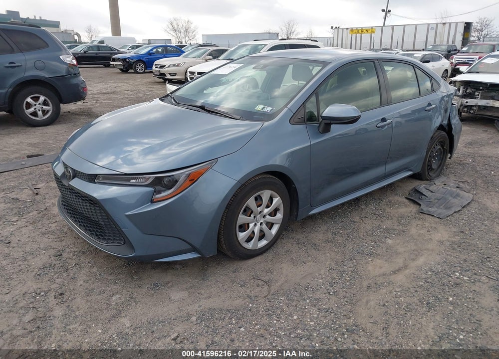 2020 TOYOTA COROLLA VIN: JTDEPRAE7LJ075924