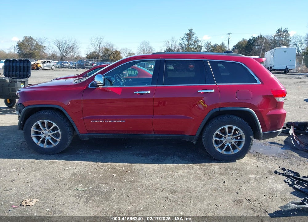 2014 JEEP GRAND CHEROKEE LIMITED VIN: 1C4RJFBT6EC142504