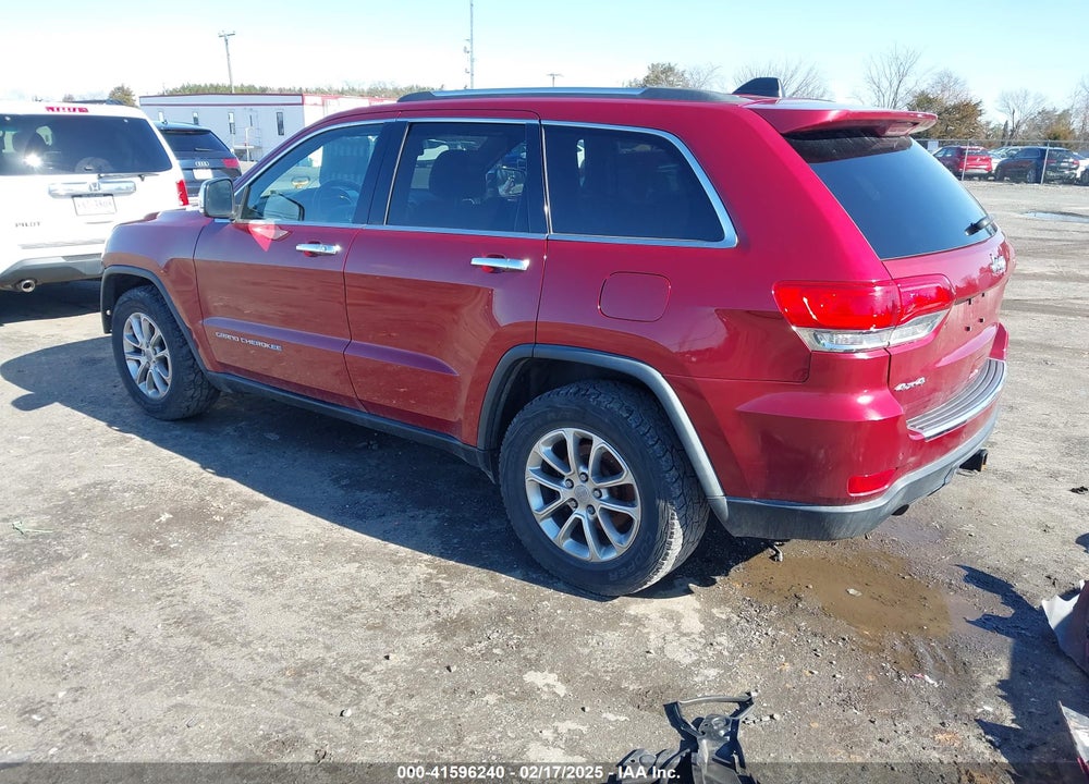 2014 JEEP GRAND CHEROKEE LIMITED VIN: 1C4RJFBT6EC142504
