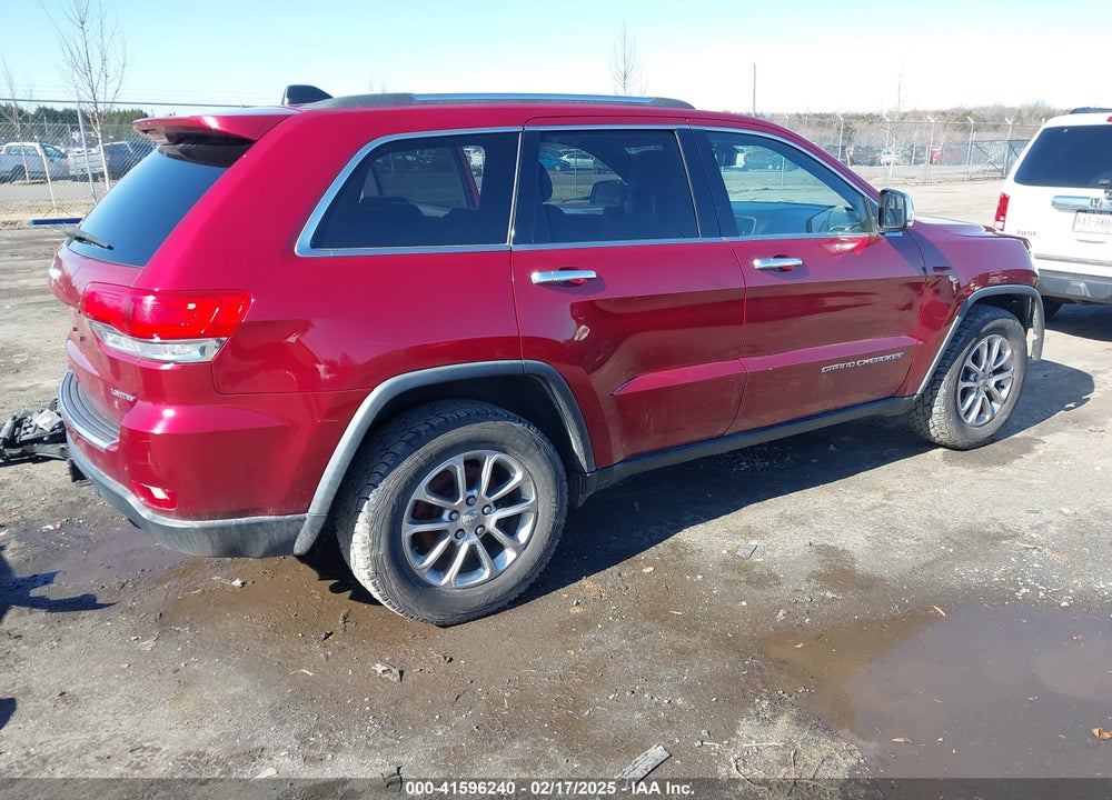 2014 JEEP GRAND CHEROKEE LIMITED VIN: 1C4RJFBT6EC142504