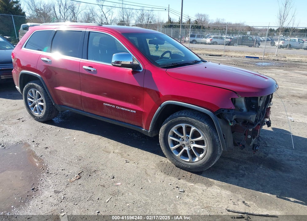 2014 JEEP GRAND CHEROKEE LIMITED VIN: 1C4RJFBT6EC142504