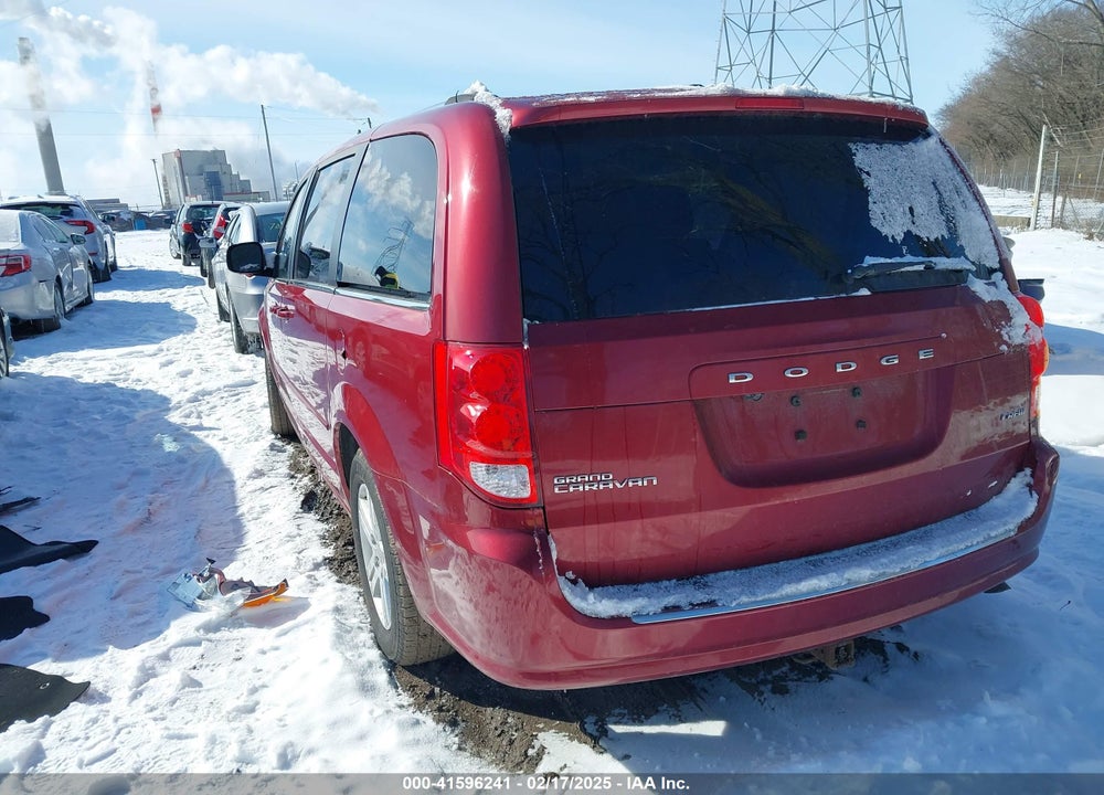 2011 DODGE GRAND CARAVAN CREW VIN: 2D4RN5DG9BR606227