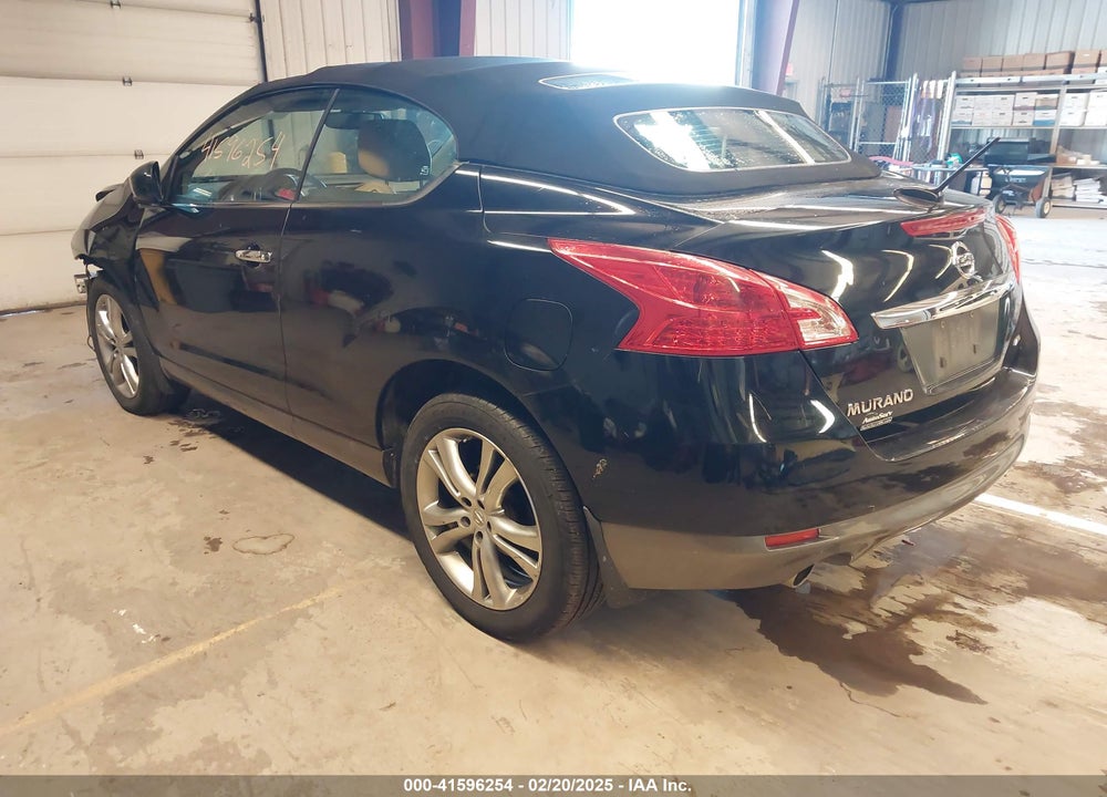 2011 NISSAN MURANO CROSSCABRIOLET VIN: JN8AZ1FY5BW000268