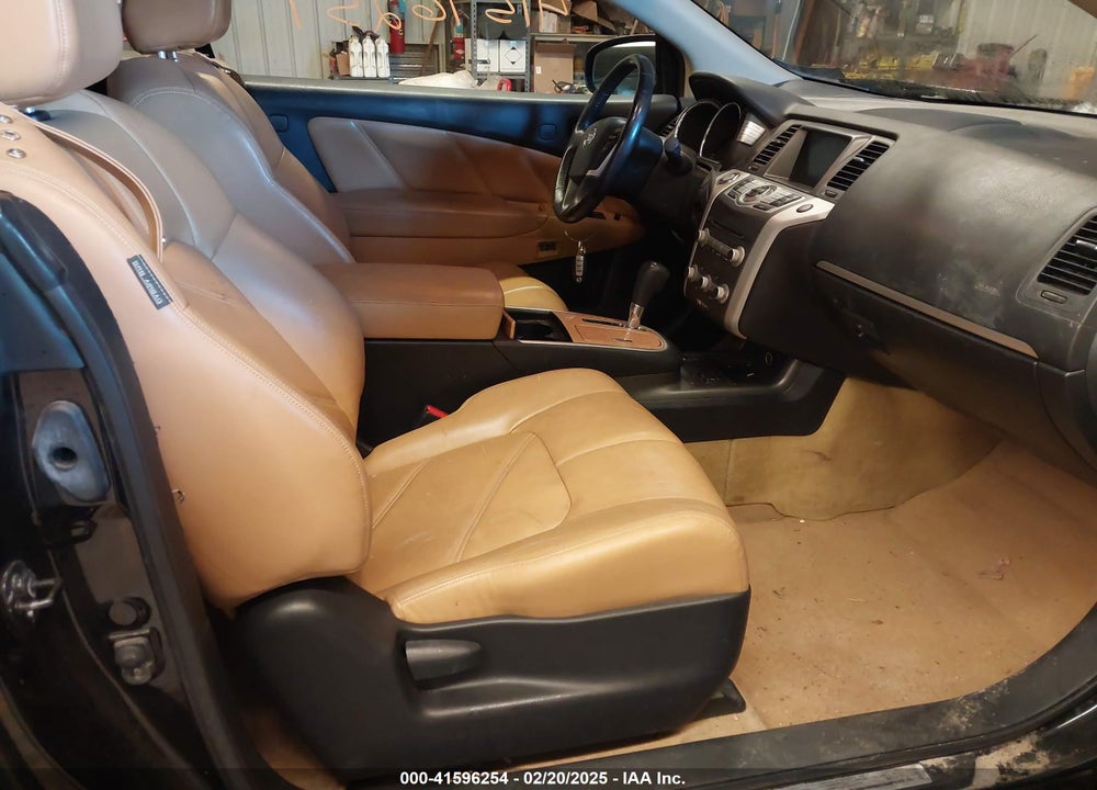 2011 NISSAN MURANO CROSSCABRIOLET VIN: JN8AZ1FY5BW000268