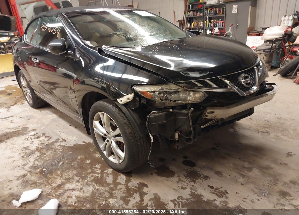 2011 NISSAN MURANO CROSSCABRIOLET VIN: JN8AZ1FY5BW000268