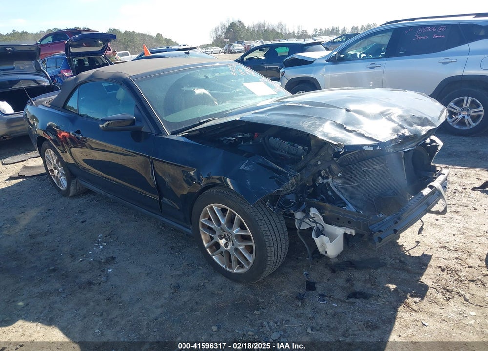 2012 FORD MUSTANG V6 PREMIUM VIN: 1ZVBP8EM6C5220391