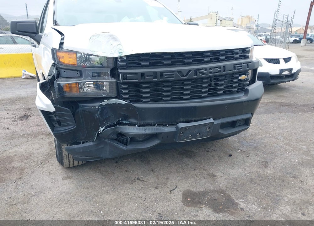 2019 CHEVROLET SILVERADO 1500 WORK TRUCK VIN: 3GCPWAEH7KG121429