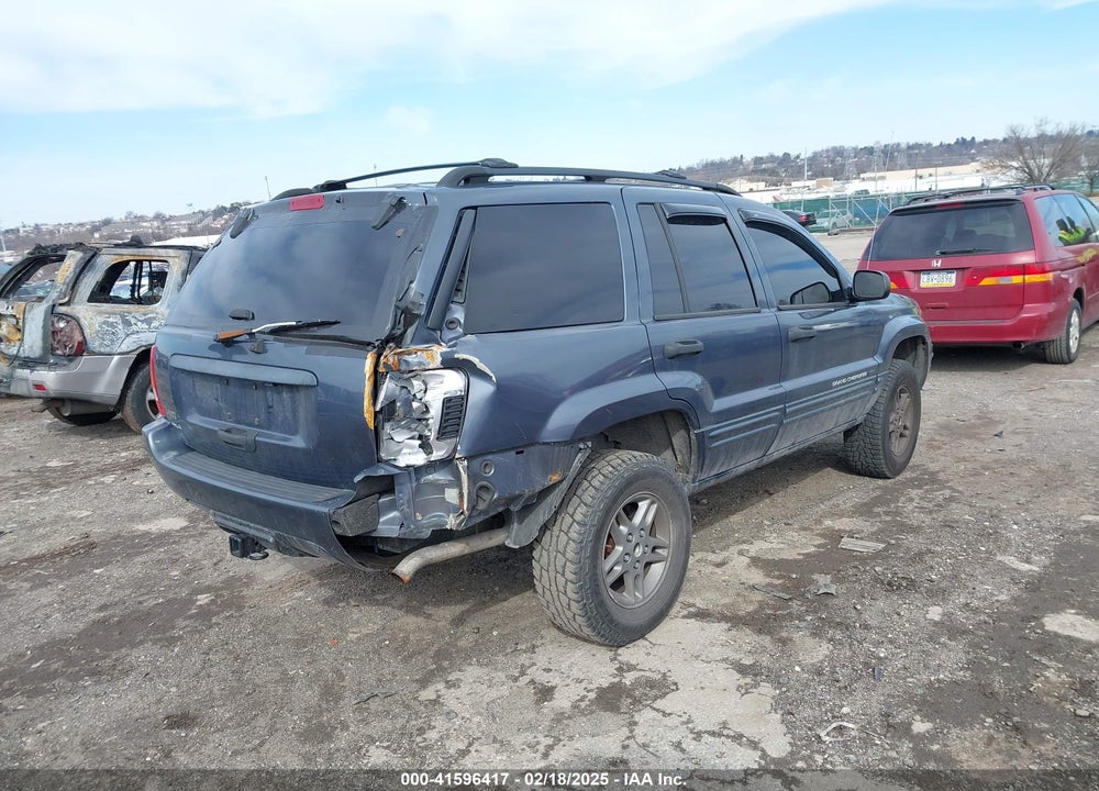 2004 JEEP GRAND CHEROKEE LAREDO VIN: 1J4GW48S64C352718