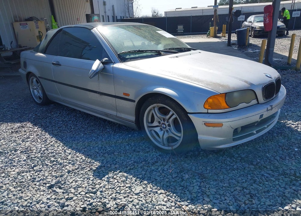 2001 BMW 330CI VIN: WBABS53421JU87323