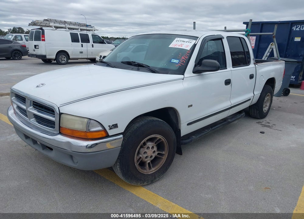 2000 DODGE DAKOTA SLT/SPORT VIN: 1B7GL2AX2YS739075