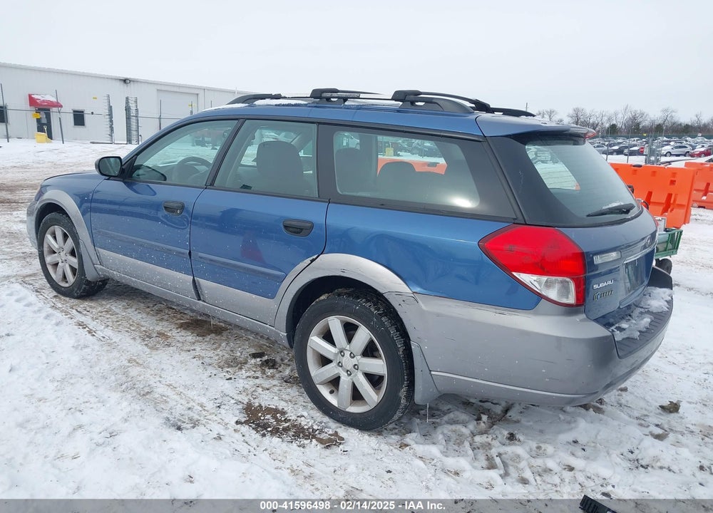 2008 SUBARU OUTBACK 2.5I/2.5I L.L. BEAN EDITION VIN: 4S4BP61C187350025