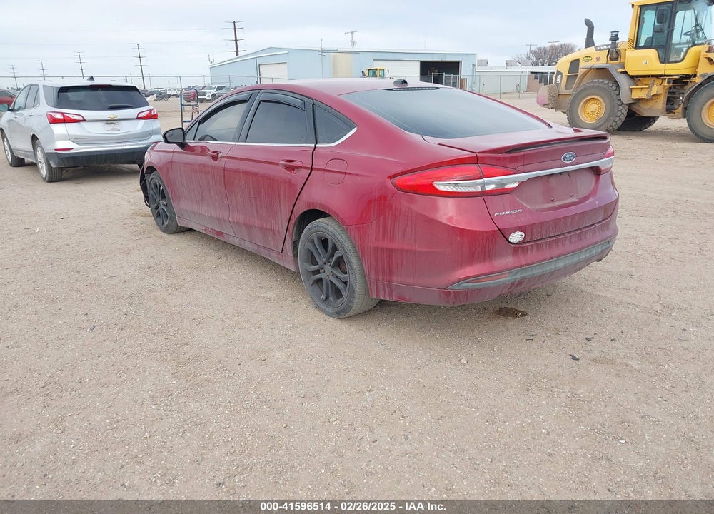 2018 FORD FUSION VIN: 3FA6P0G70JR145037