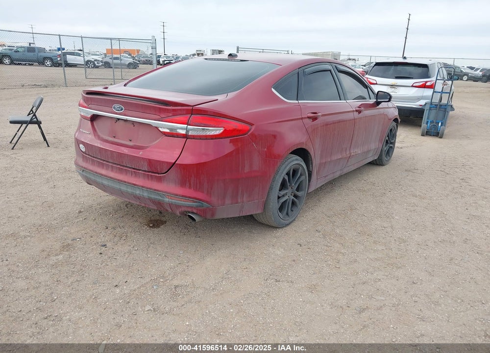 2018 FORD FUSION VIN: 3FA6P0G70JR145037