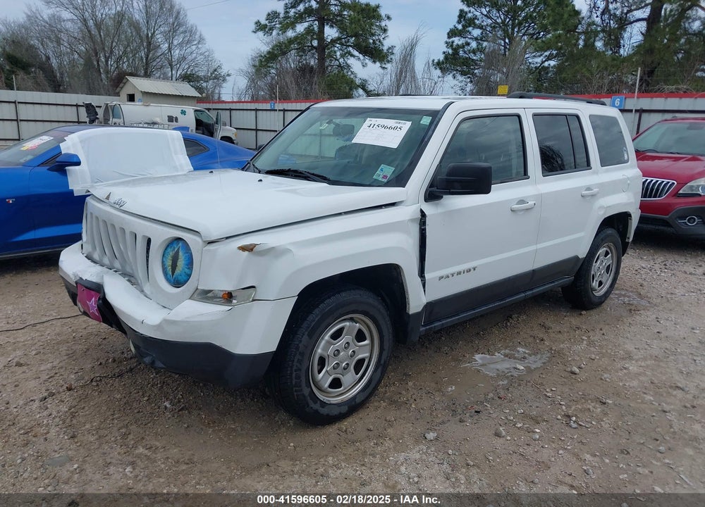 2015 JEEP PATRIOT SPORT VIN: 1C4NJPBB1FD318026