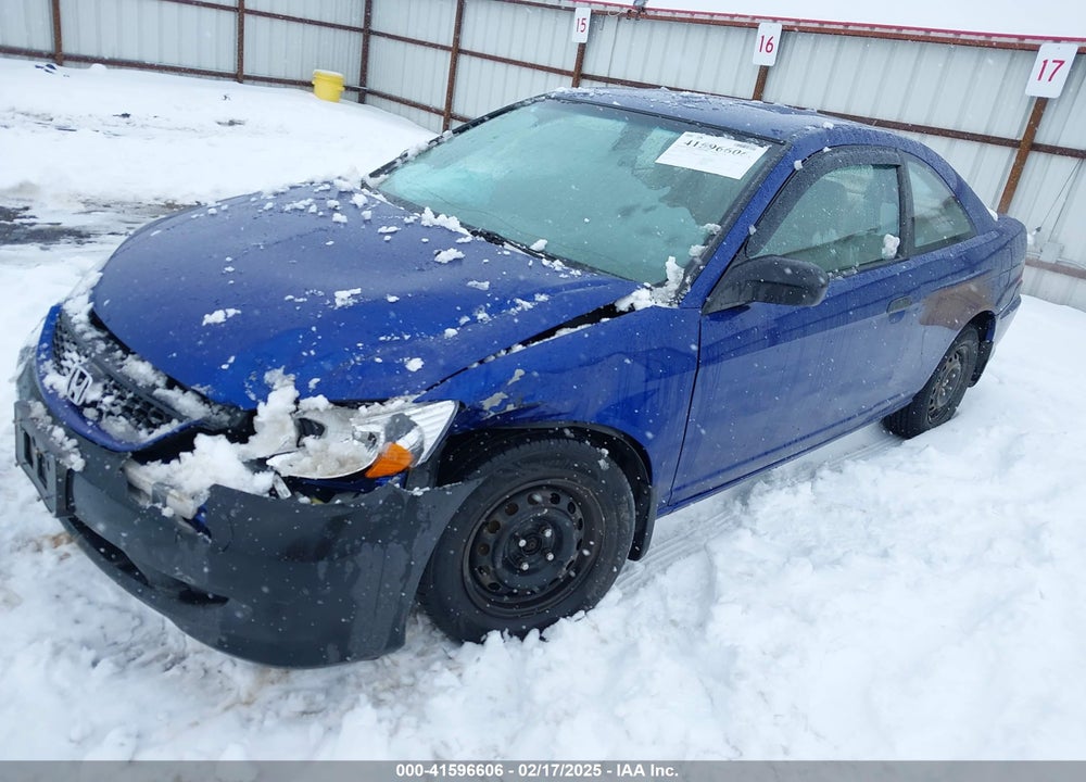2005 HONDA CIVIC VP VIN: 1HGEM21145L007019