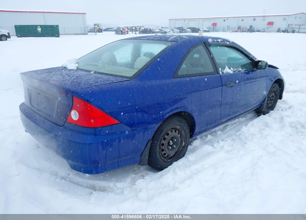 2005 HONDA CIVIC VP VIN: 1HGEM21145L007019