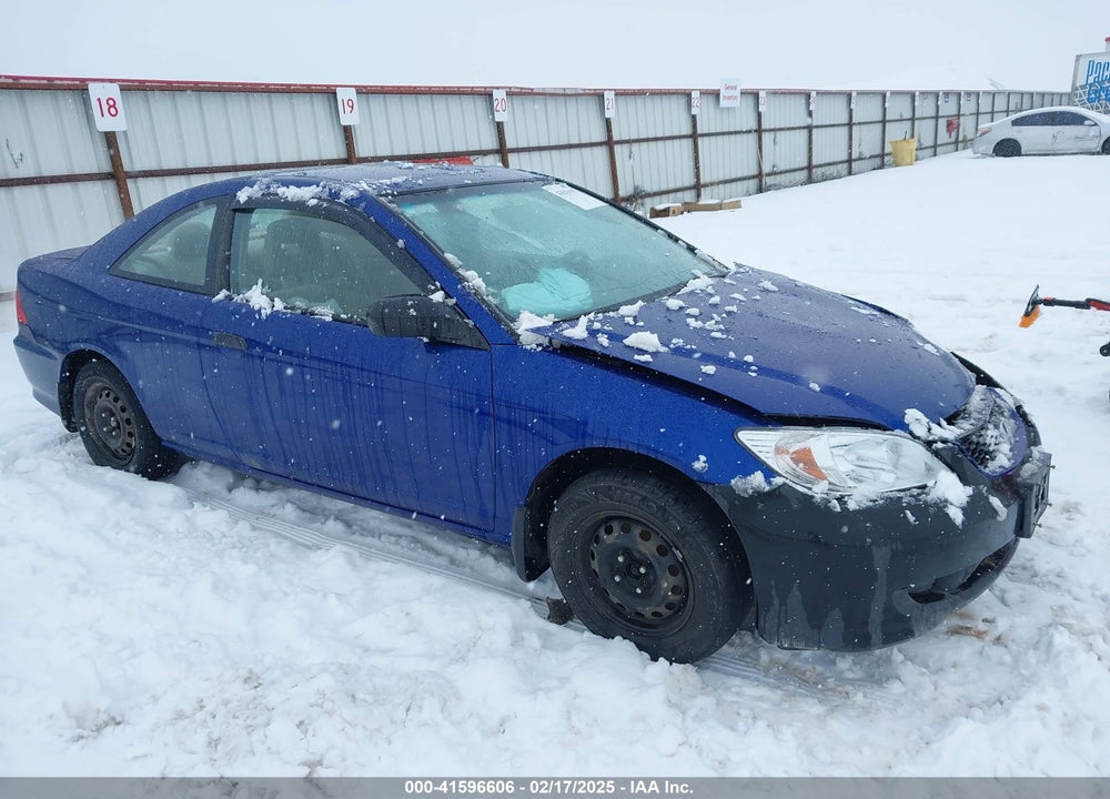 2005 HONDA CIVIC VP VIN: 1HGEM21145L007019