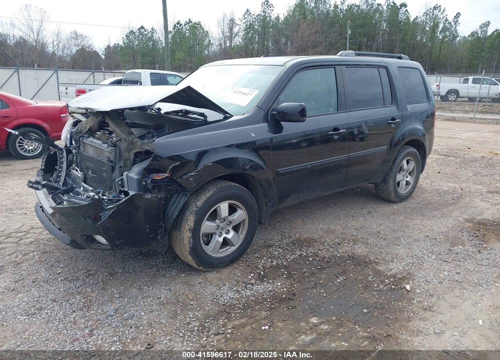 2011 HONDA PILOT EX-L VIN: 5FNYF3H6XBB030039