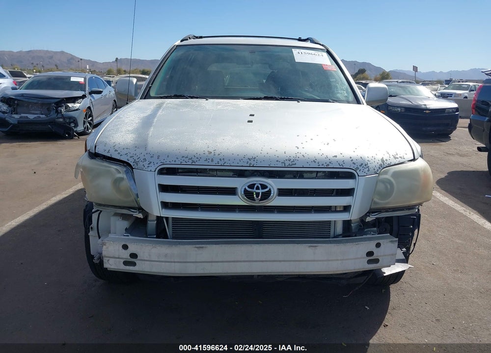 2007 TOYOTA HIGHLANDER VIN: JTEGD21A270169156