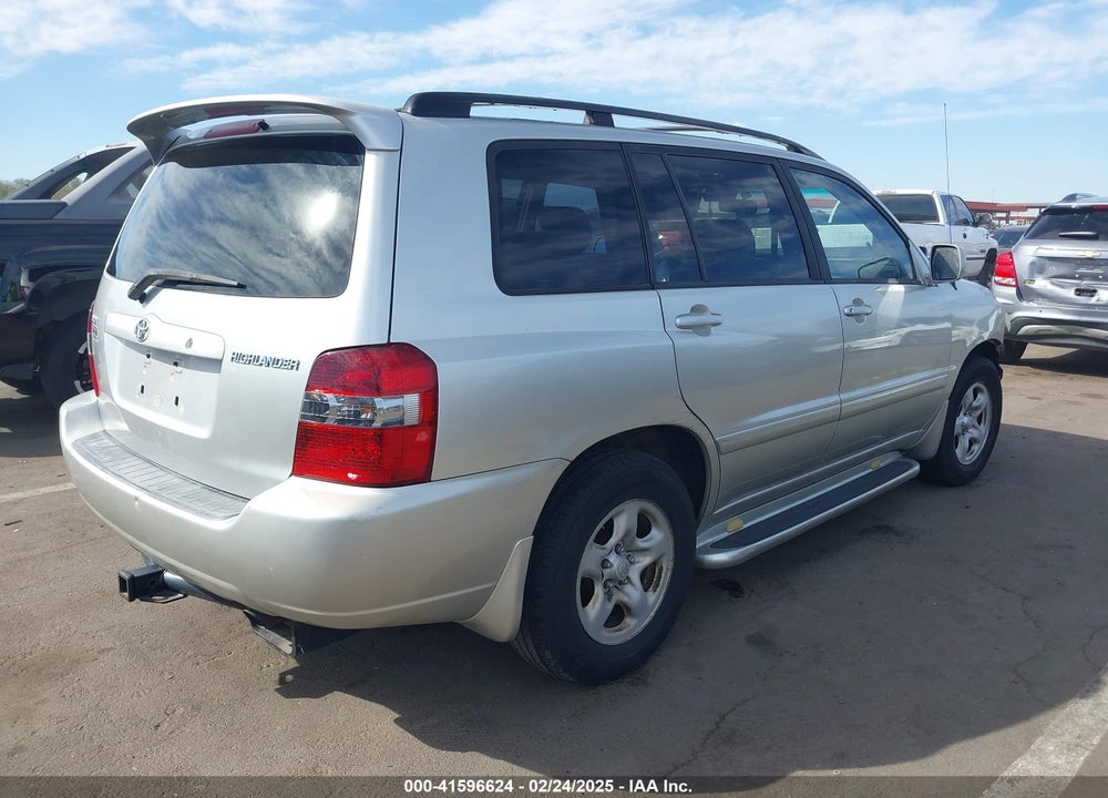 2007 TOYOTA HIGHLANDER VIN: JTEGD21A270169156