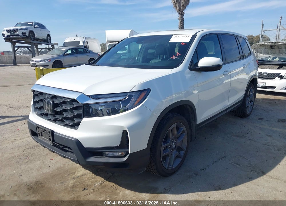 2022 HONDA PASSPORT AWD EX-L VIN: 5FNYF8H54NB016419