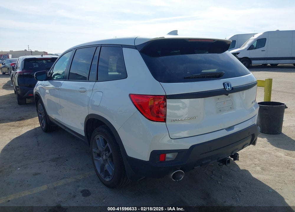 2022 HONDA PASSPORT AWD EX-L VIN: 5FNYF8H54NB016419