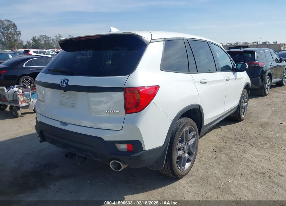 2022 HONDA PASSPORT AWD EX-L VIN: 5FNYF8H54NB016419