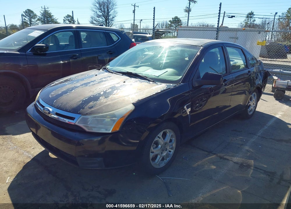 2008 FORD FOCUS VIN: 1FAHP35N68W110392