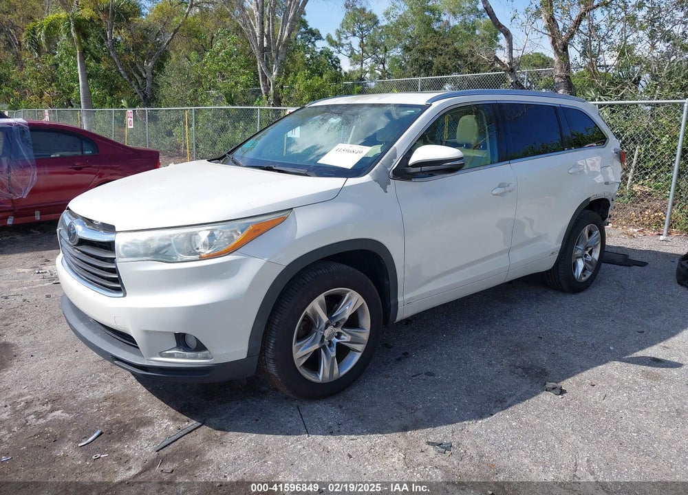 2015 TOYOTA HIGHLANDER LIMITED V6 VIN: 5TDYKRFH0FS099262