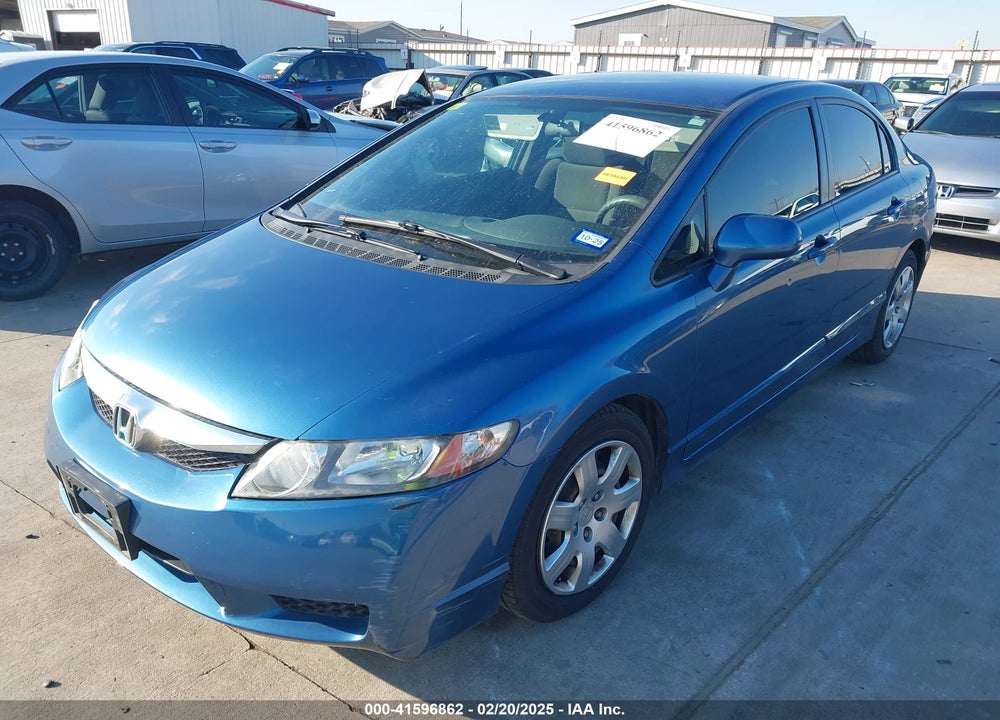 2010 HONDA CIVIC VIN: 2HGFA1F54AH583025
