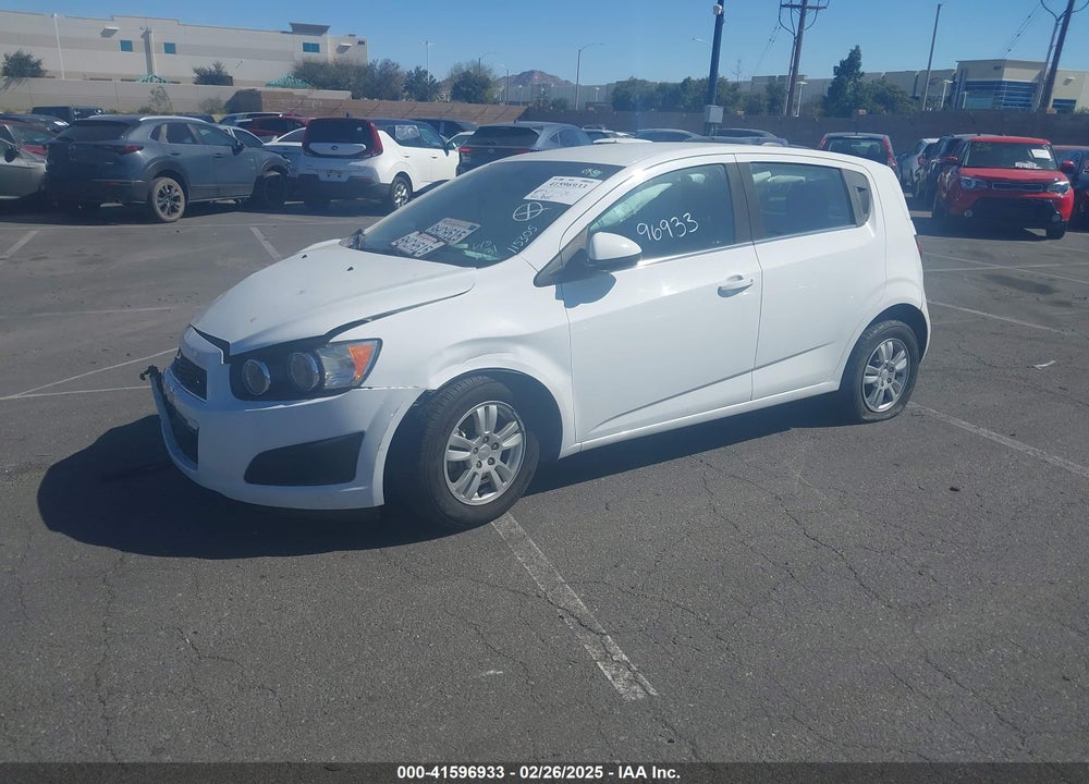2016 CHEVEROLET SONIC VIN: 1G1JC6SH7G4115305