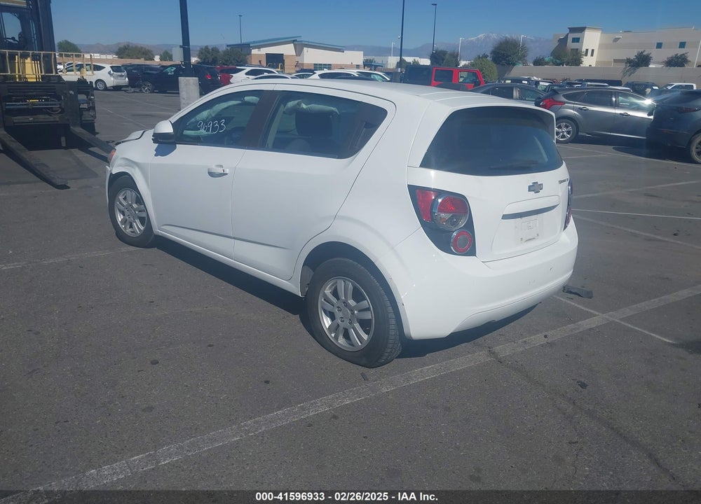 2016 CHEVEROLET SONIC VIN: 1G1JC6SH7G4115305