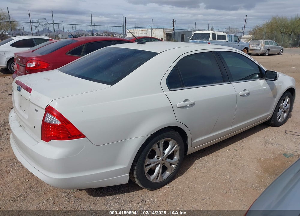 2012 FORD FUSION VIN: 3FAHP0HA2CR151265