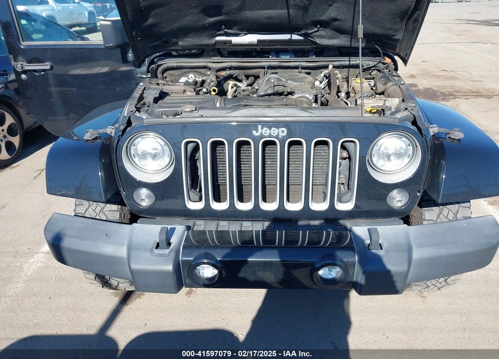 2017 JEEP WRANGLER UNLIMITED SAHARA 4X4 VIN: 1C4BJWEG0HL691376