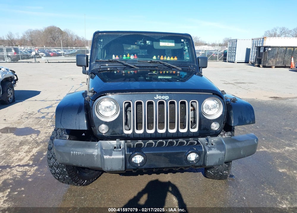 2017 JEEP WRANGLER UNLIMITED SAHARA 4X4 VIN: 1C4BJWEG0HL691376
