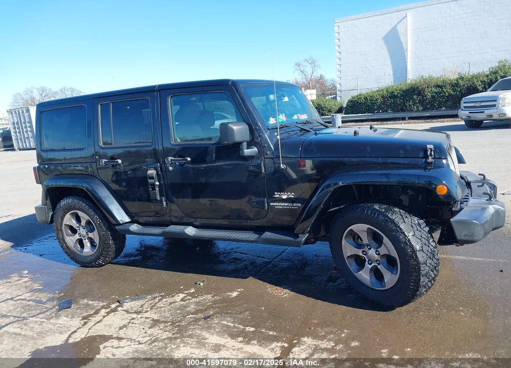 2017 JEEP WRANGLER UNLIMITED SAHARA 4X4 VIN: 1C4BJWEG0HL691376