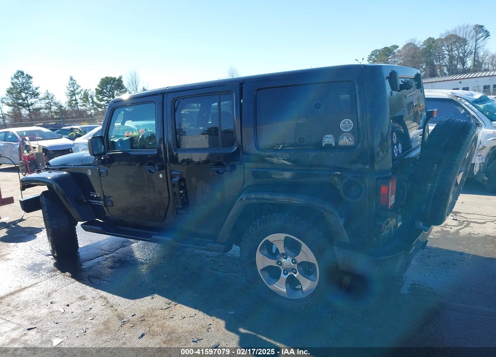 2017 JEEP WRANGLER UNLIMITED SAHARA 4X4 VIN: 1C4BJWEG0HL691376
