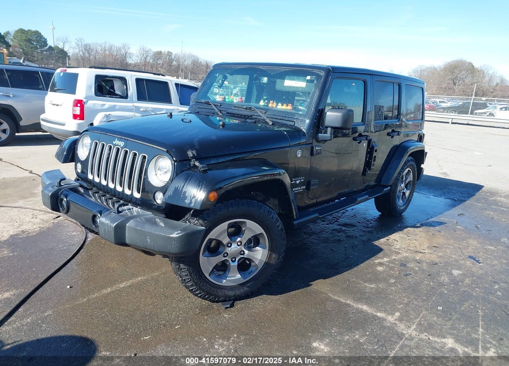 2017 JEEP WRANGLER UNLIMITED SAHARA 4X4 VIN: 1C4BJWEG0HL691376