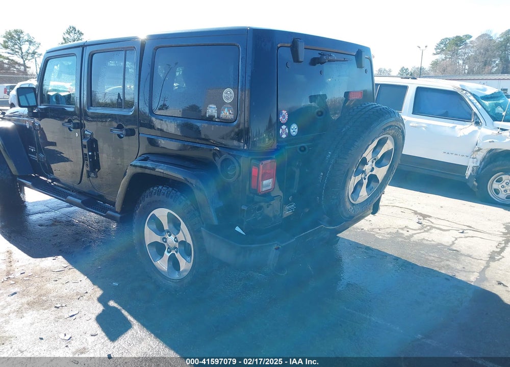 2017 JEEP WRANGLER UNLIMITED SAHARA 4X4 VIN: 1C4BJWEG0HL691376