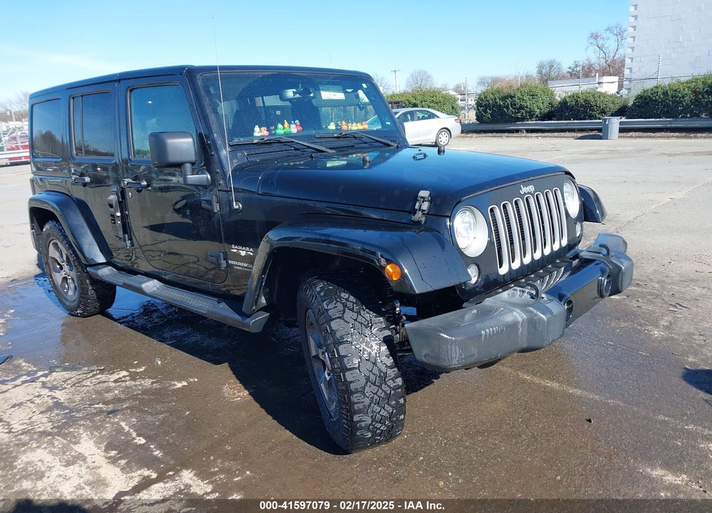 2017 JEEP WRANGLER UNLIMITED SAHARA 4X4 VIN: 1C4BJWEG0HL691376