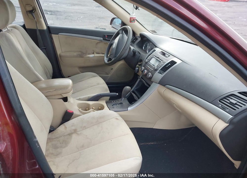2009 HYUNDAI SONATA GLS VIN: 5NPET46C79H407870
