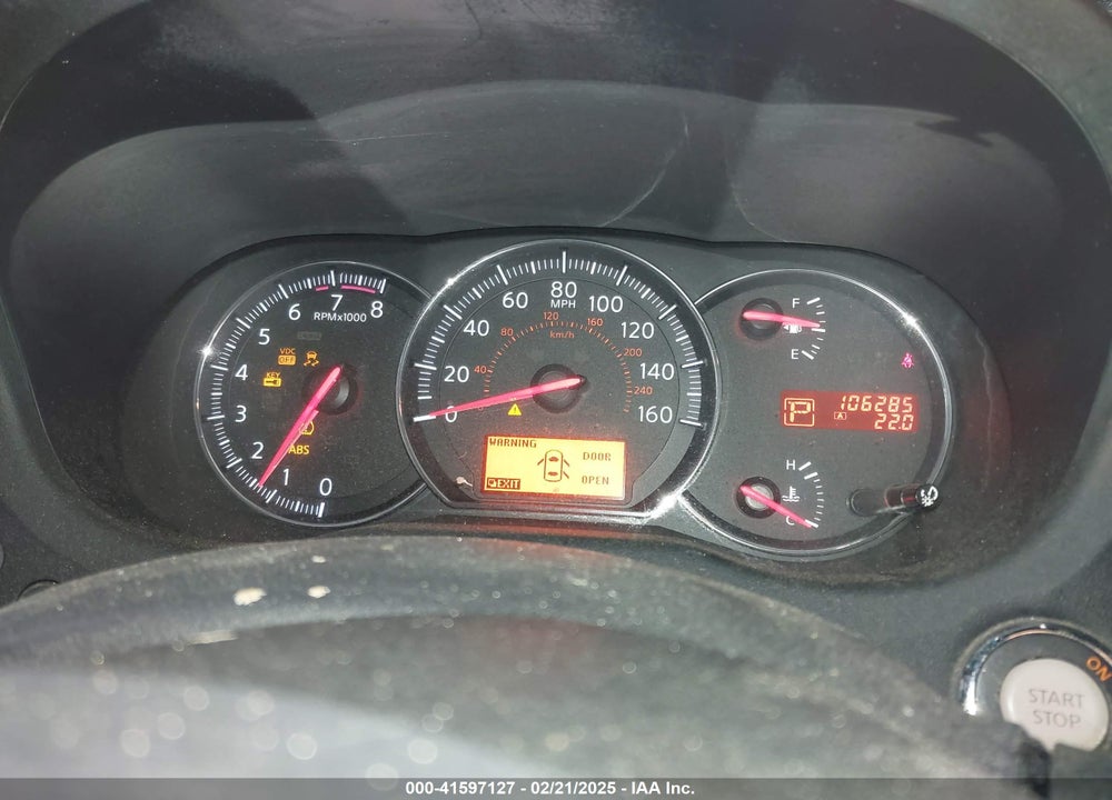 2009 NISSAN MAXIMA VIN: 1N4AA51EX9C822461