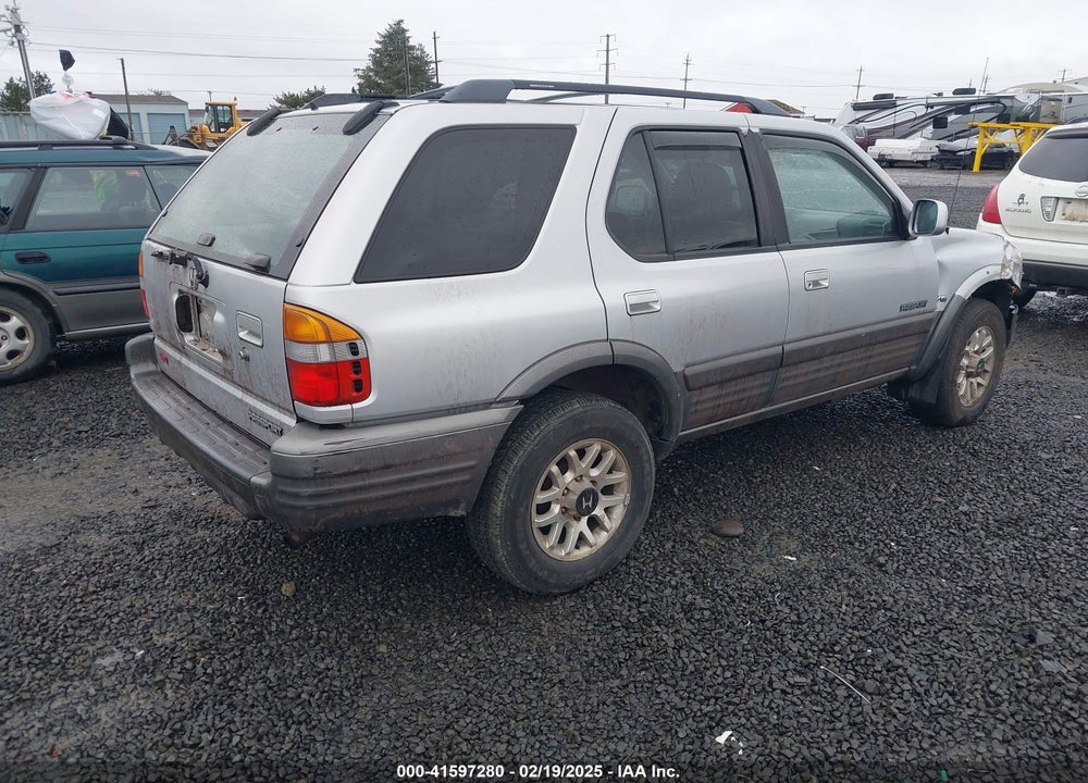 2000 HONDA PASSPORT EX/LX VIN: 4S6DM58W6Y4406996