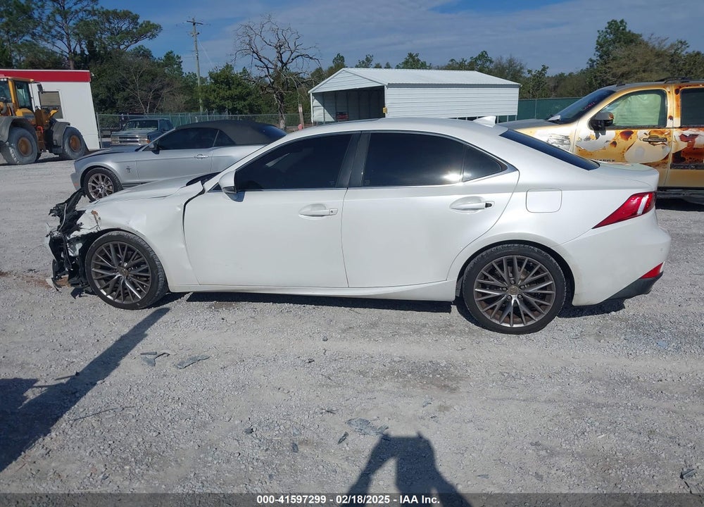 2014 LEXUS IS VIN: JTHBF1D2XE5042855