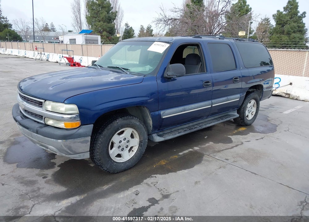 2002 CHEVROLET SUBURBAN 1500 LS VIN: 1GNEC16T72J325186