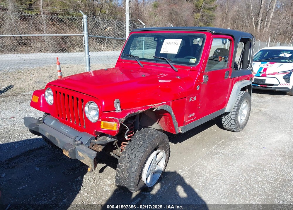 2006 JEEP WRANGLER X VIN: 1J4FA39S06P763837