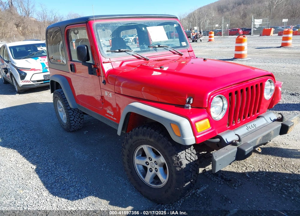 2006 JEEP WRANGLER X VIN: 1J4FA39S06P763837