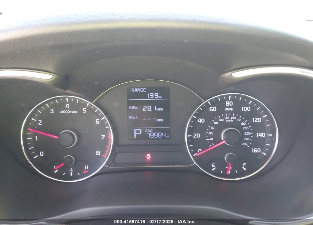 2016 KIA FORTE 5-DOOR VIN: KNAFK5A88G5524416
